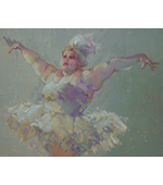Ballerina #12   16 x 20 Oil on Linen
SOLD