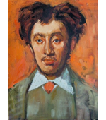 Degas Albert Melida 12x16 oil on canvas