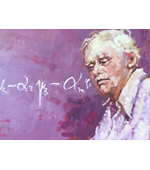 Paul Dirac 12x16 Ooil on canvas