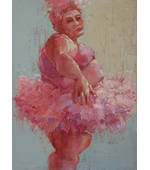 ballerina11  24x18 oil on linen