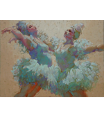 Ballerina 7 18x24 oil on linen
