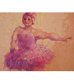 Ballerina 9 16x20 oil on linen
