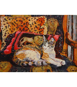 Bojangles 12x16 oil on canvas SOLD