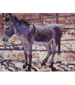 Burro Jack 214x11 oil on canvas