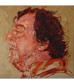 Frank oil on linen 12x12